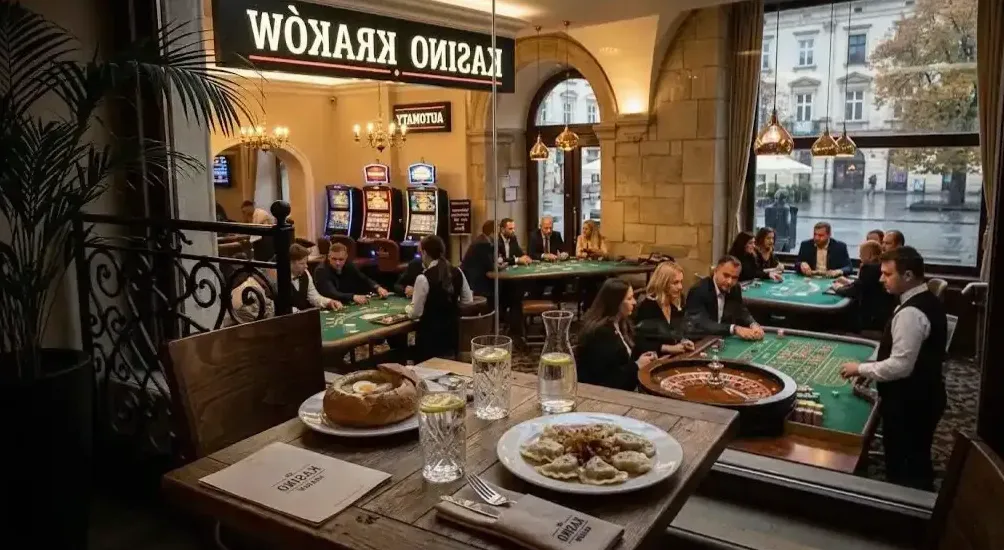 Bar restauracji Pod Baranem